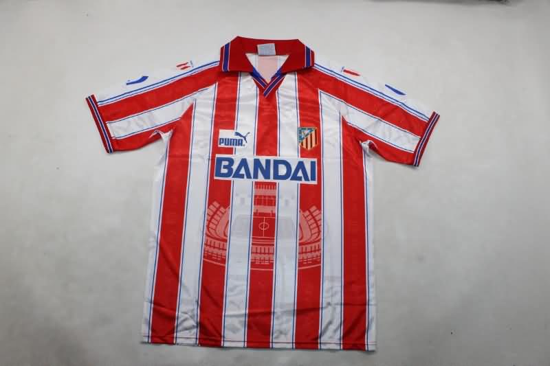 AAA Quality Atletico Madrid 1996/97 Home Retro Soccer Jersey