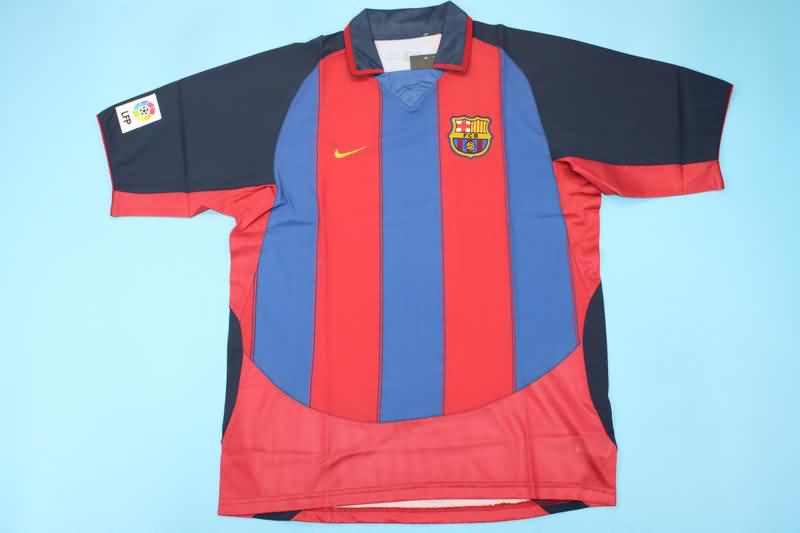 AAA Quality Barcelona 2003/04 Home Retro Soccer Jersey