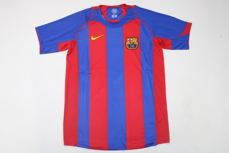 AAA Quality Barcelona 2004/05 Home Retro Soccer Jersey