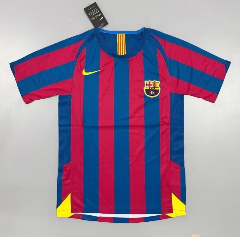 AAA Quality Barcelona 2005/06 Home Retro Soccer Jersey