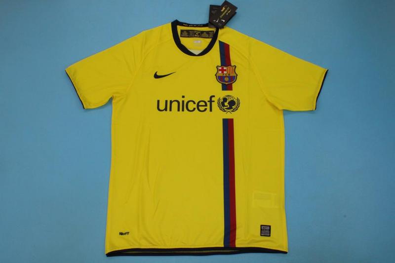 AAA Quality Barcelona 2008/09 Away Retro Soccer Jersey