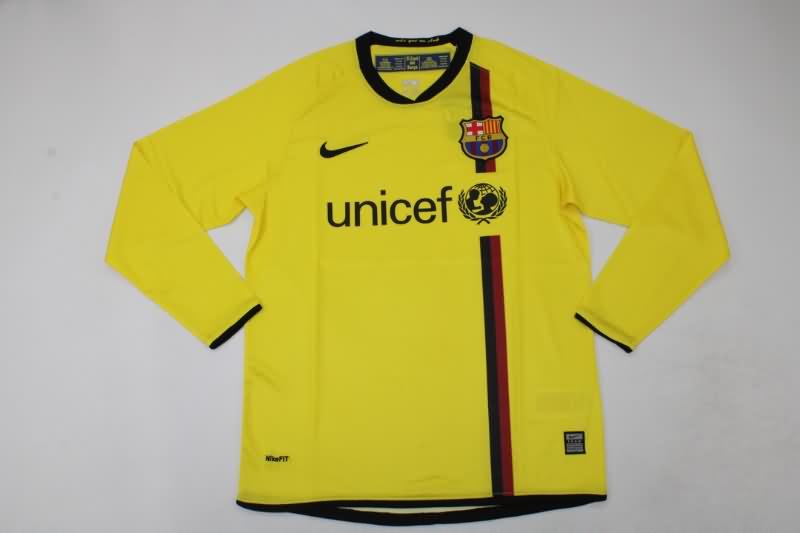 AAA Quality Barcelona 2008/09 Away Long Retro Soccer Jersey