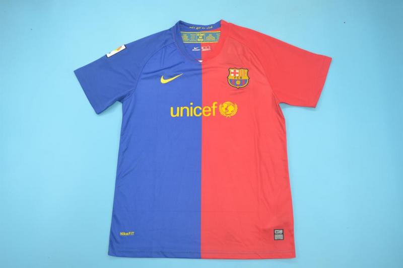 AAA Quality Barcelona 2008/09 Home Retro Soccer Jersey