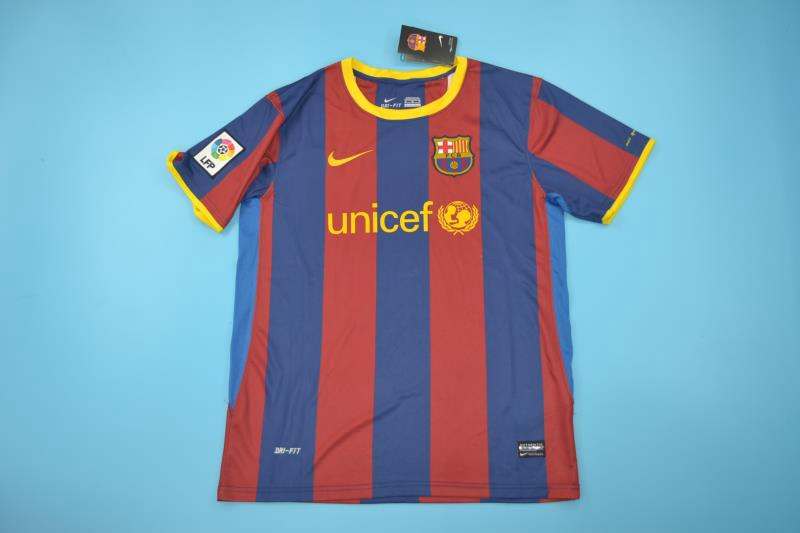 AAA Quality Barcelona 2010/11 Home Retro Soccer Jersey