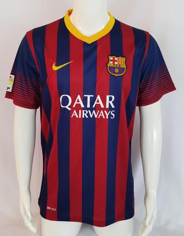 AAA Quality Barcelona 2013/14 Home Retro Soccer Jersey