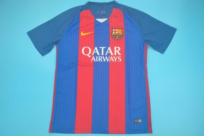 AAA Quality Barcelona 2016/17 Home Retro Soccer Jersey