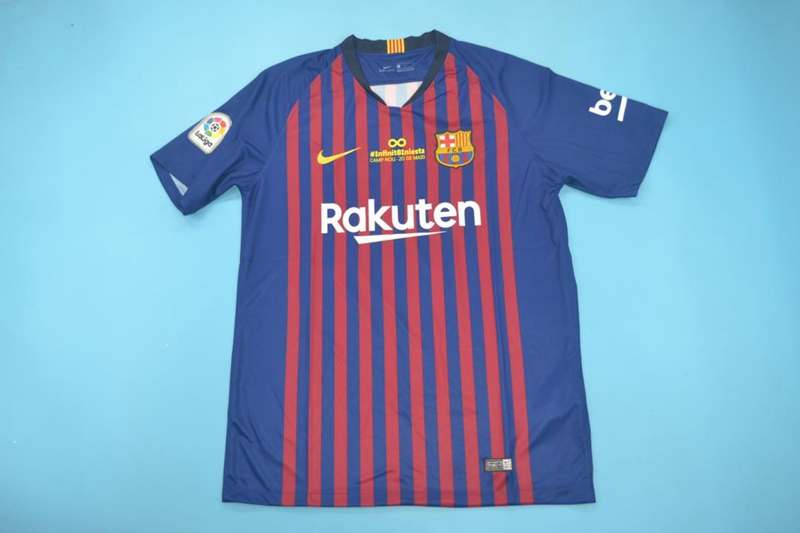 AAA Quality Barcelona 2018/19 Home Retro Soccer Jersey