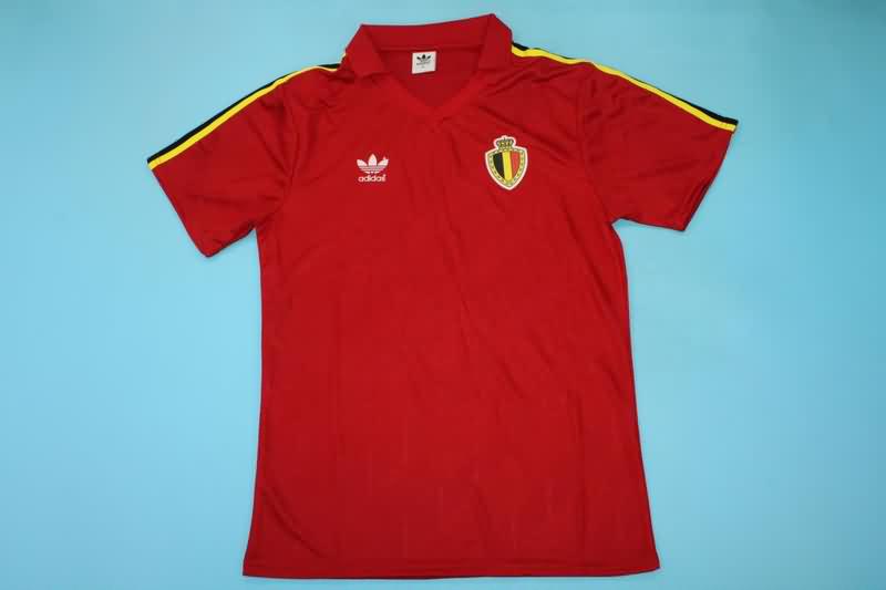 AAA Quality Belgium 1986 Home Retro Soccer Jersey