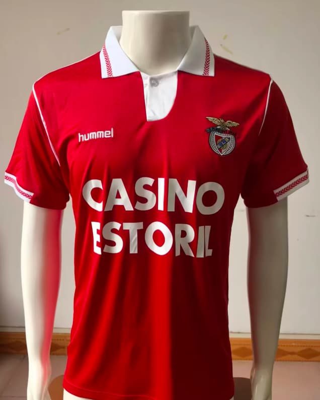 AAA Quality Benfica 1992/93 Home Retro Soccer Jersey