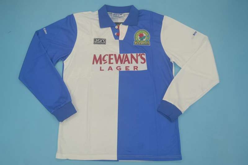 AAA Quality Blackburn 1994/95 Home Long Retro Soccer Jersey