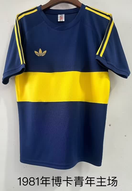 AAA Quality Boca Juniors 1980 Home Retro Soccer Jersey