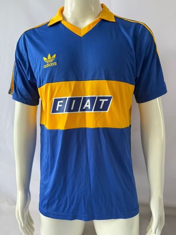 AAA Quality Boca Juniors 1990/91 Home Retro Soccer Jersey AAA Quality Boca Juniors 1990/91 Home Retro Soccer Jersey