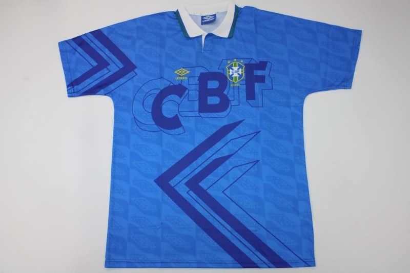 AAA Quality Brazil 1992 Away Retro Soccer Jersey