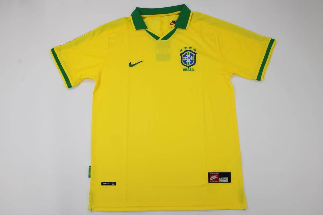 AAA Quality Brazil 1997 Home Retro Soccer Jersey