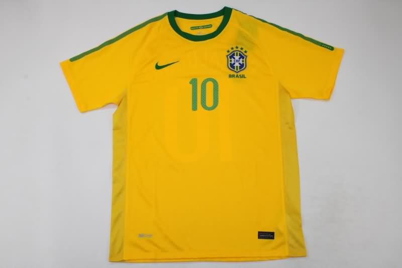 AAA Quality Brazil 2010 Home Retro Soccer Jersey