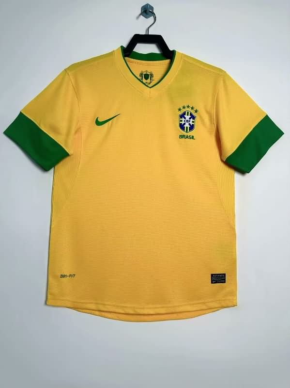 AAA Quality Brazil 2012 Home Retro Soccer Jersey