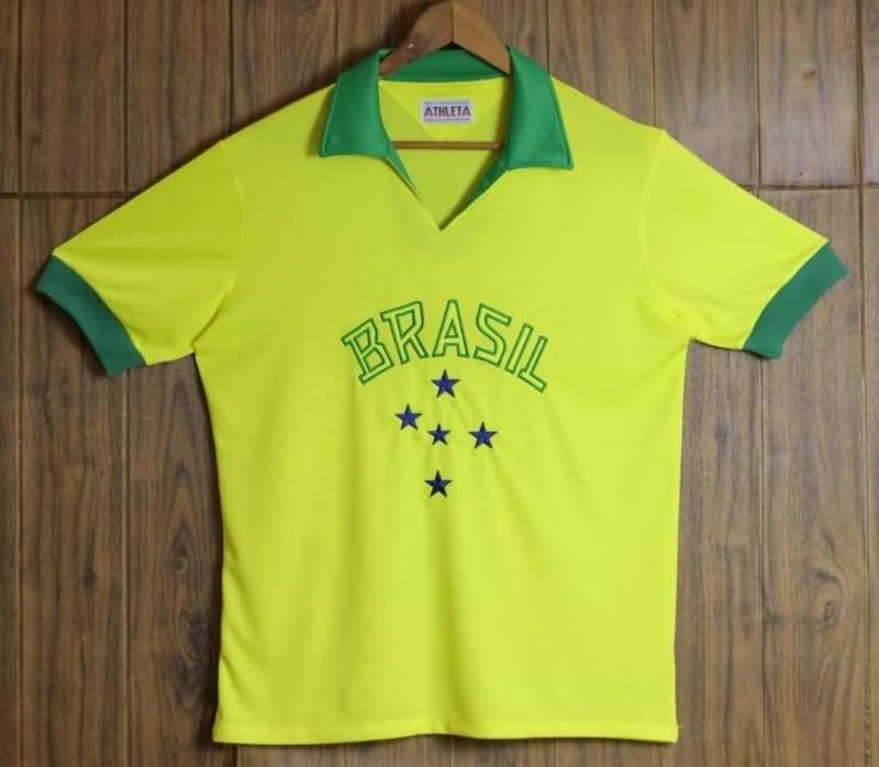 AAA Quality Brazil 1958/62 Home Retro Soccer Jersey