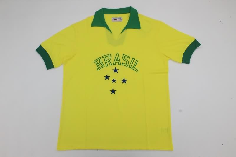 AAA Quality Brazil 1958/62 Home Retro Soccer Jersey