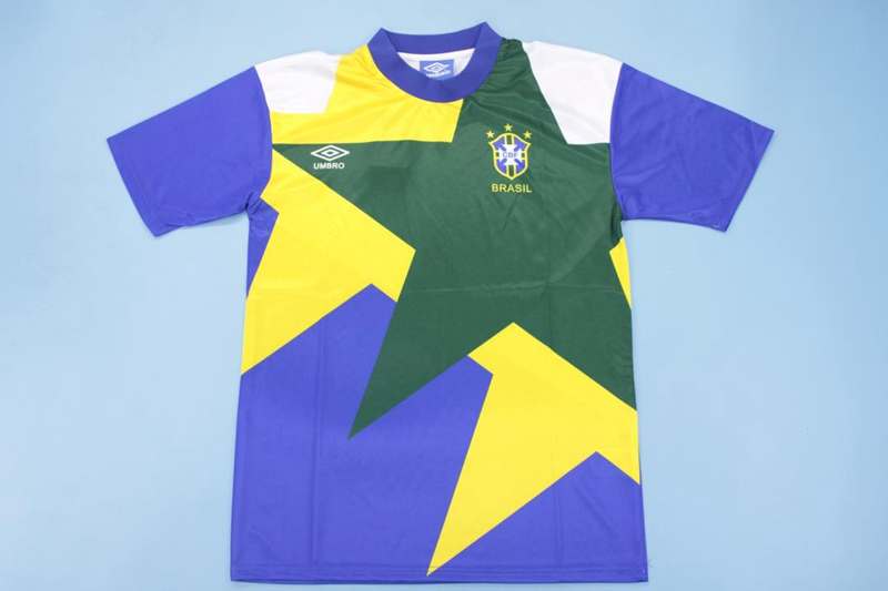 AAA Quality Brazil 1993/94 Training Retro Soccer Jersey