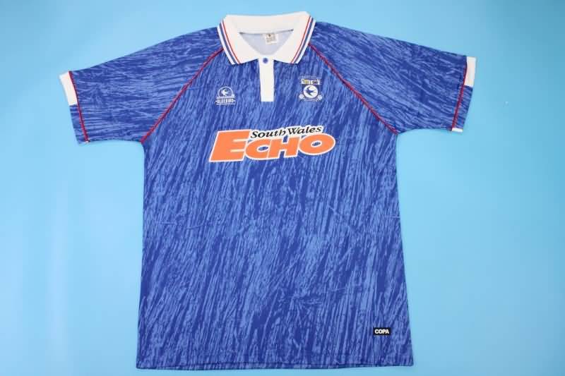 AAA Quality Cardiff City 1992/93 Home Retro Soccer Jersey