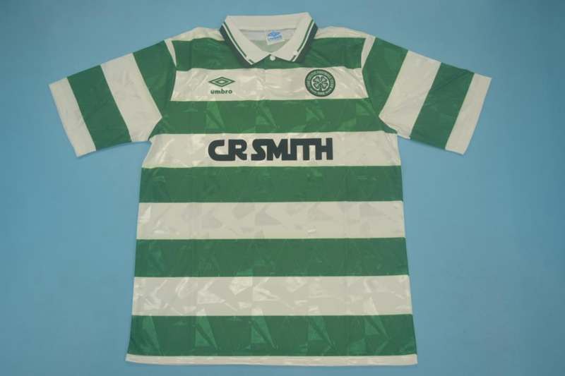 AAA Quality Celtic 1989/91 Home Retro Soccer Jersey