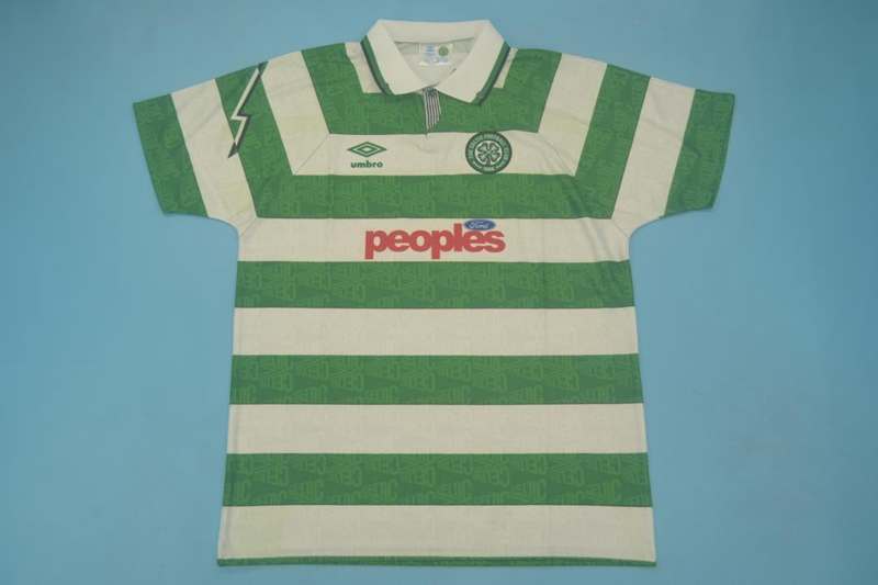 AAA Quality Celtic 1991/92 Home Retro Soccer Jersey