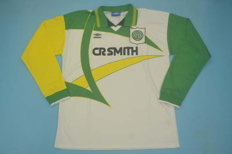 AAA Quality Celtic 1994/95 Away Long Sleeve Retro Soccer Jersey