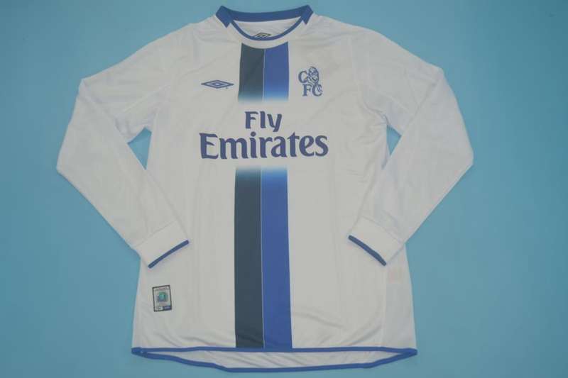 AAA Quality Chelsea 2003/05 Away Long Sleeve Retro Soccer Jersey