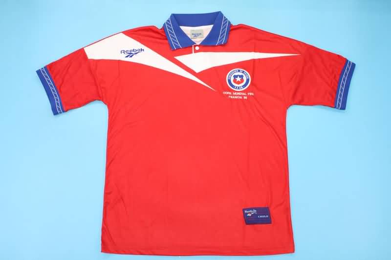 AAA Quality Chile 1998 Home Retro Soccer Jersey