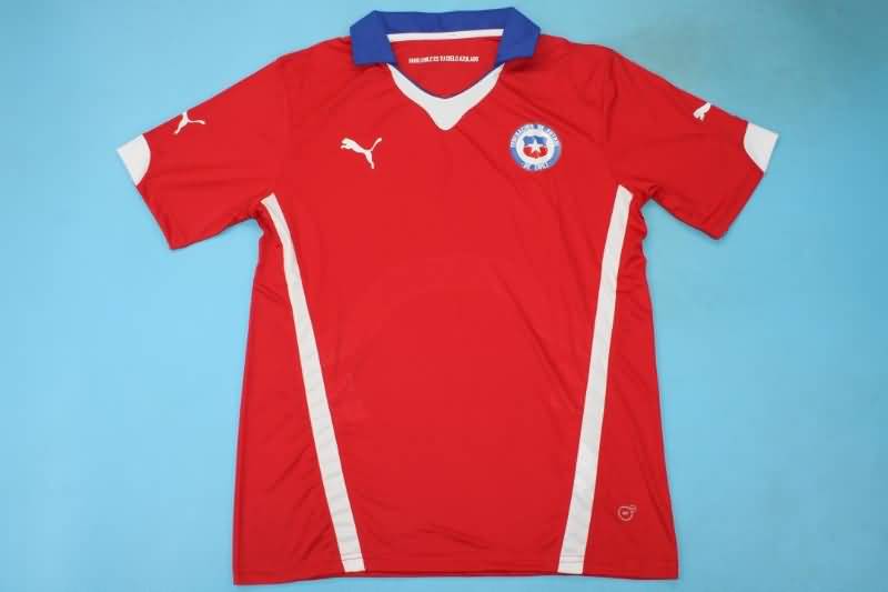 AAA Quality Chile 2014 Home Retro Soccer Jersey