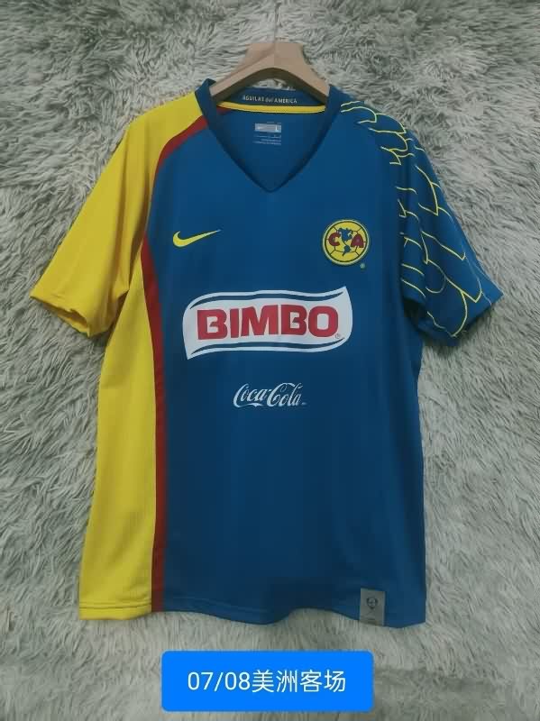 AAA Quality Club America 2007/08 Away Retro Soccer Jersey