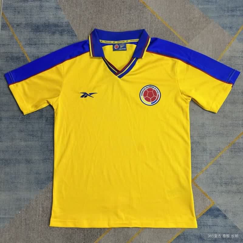 AAA Quality Colombia 1998 Home Retro Soccer Jersey