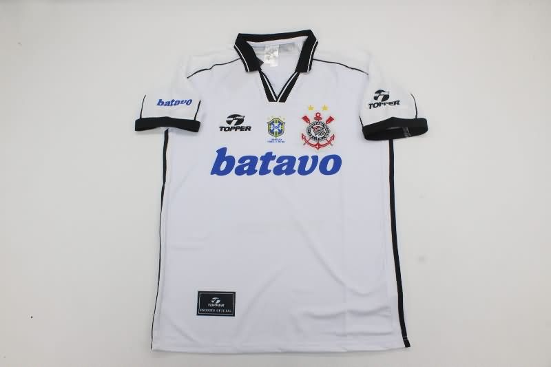 AAA Quality Corinthians 1999 Home Retro Soccer Jersey