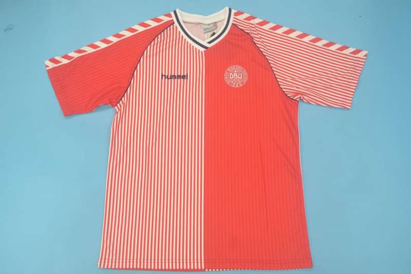 AAA Quality Denmark 1986 Home Retro Soccer Jersey