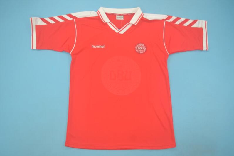 AAA Quality Denmark 1998 Home Retro Soccer Jersey