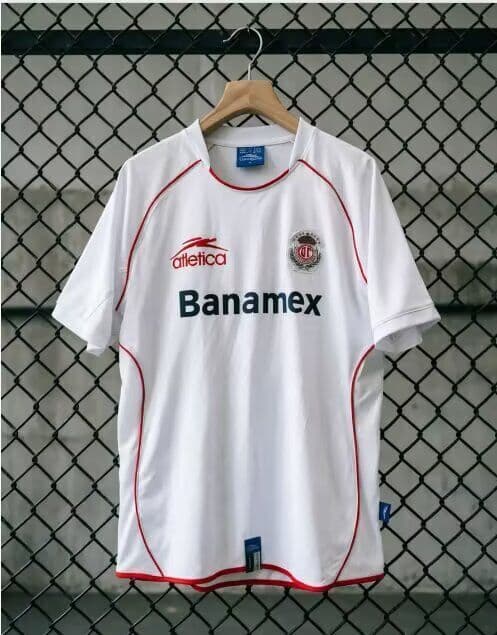 AAA Quality Deportivo Toluca 2005/06 Away Retro Soccer Jersey AAA Quality Deportivo Toluca 2005/06 Away Retro Soccer Jersey