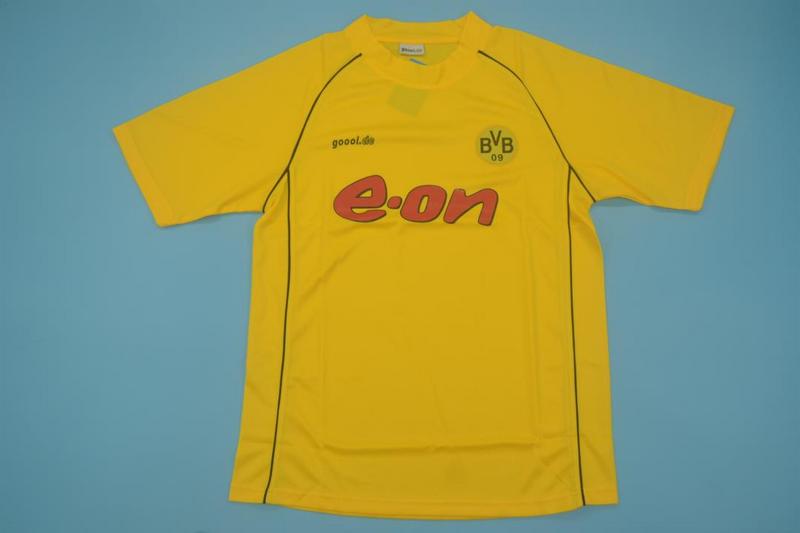 AAA Quality Dortmund 2001/02 Home Retro Soccer Jersey
