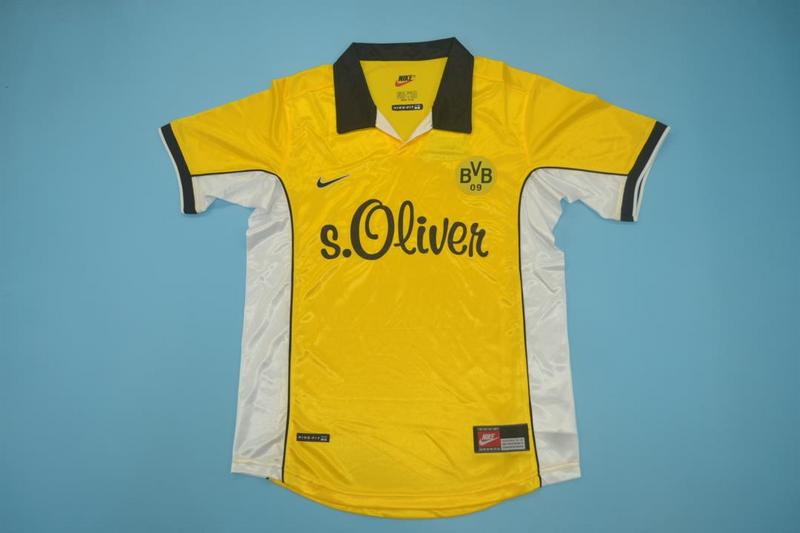 AAA Quality Dortmund 1998/99 Home Retro Soccer Jersey