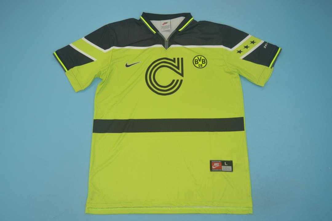 AAA Quality Dortmund 1996/97 UCL Final Retro Soccer Jersey