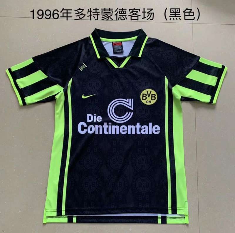 AAA Quality Dortmund 1996/97 Away Retro Soccer Jersey