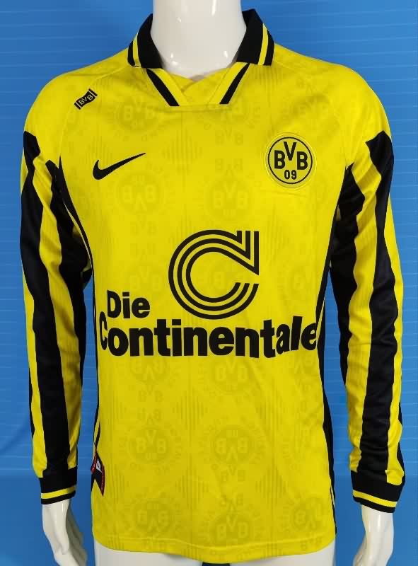 AAA Quality Dortmund 1996/97 Home Retro Long Sleeve Soccer Jersey