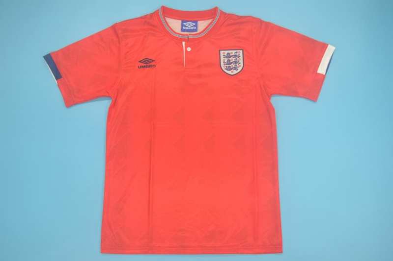 AAA Quality England 1989 Away Retro Soccer Jersey