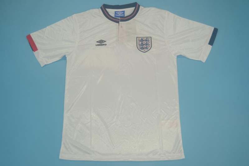 AAA Quality England 1989 Home Retro Soccer Jersey