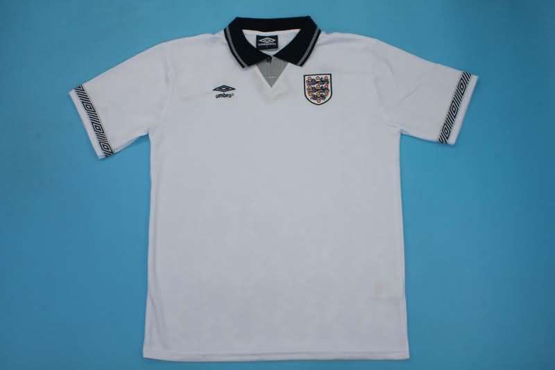 AAA Quality England 1990 Home Retro Soccer Jersey
