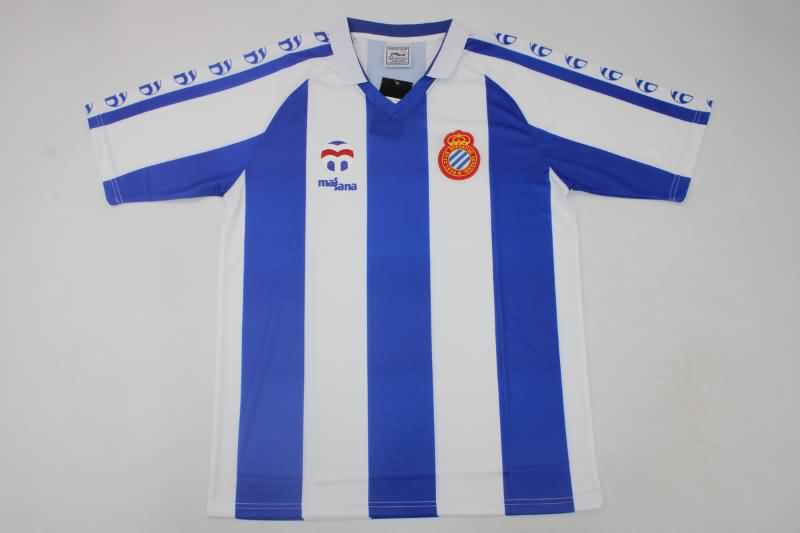 AAA Quality Espanyol 1984/89 Home Retro Soccer Jersey