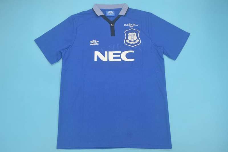 AAA Quality Everton 1995 FA Final Retro Soccer Jersey