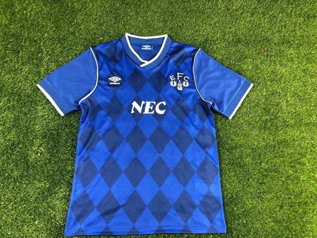 AAA Quality Everton 1986/87 Home Retro Soccer Jersey