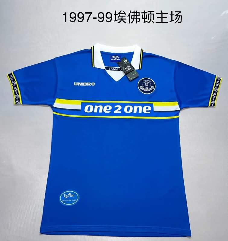 AAA Quality Everton 1997/99 Home Retro Soccer Jersey
