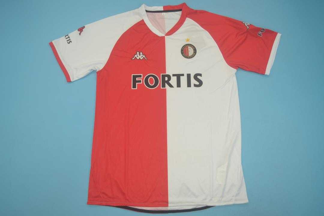 AAA Quality Feyenoord 2008 Home Retro Soccer Jersey