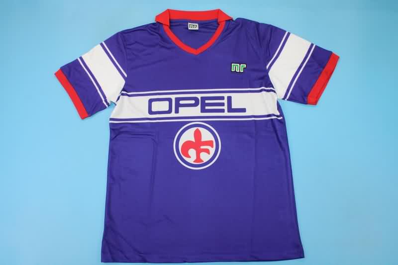 AAA Quality Fiorentina 1984/85 Home Retro Soccer Jersey